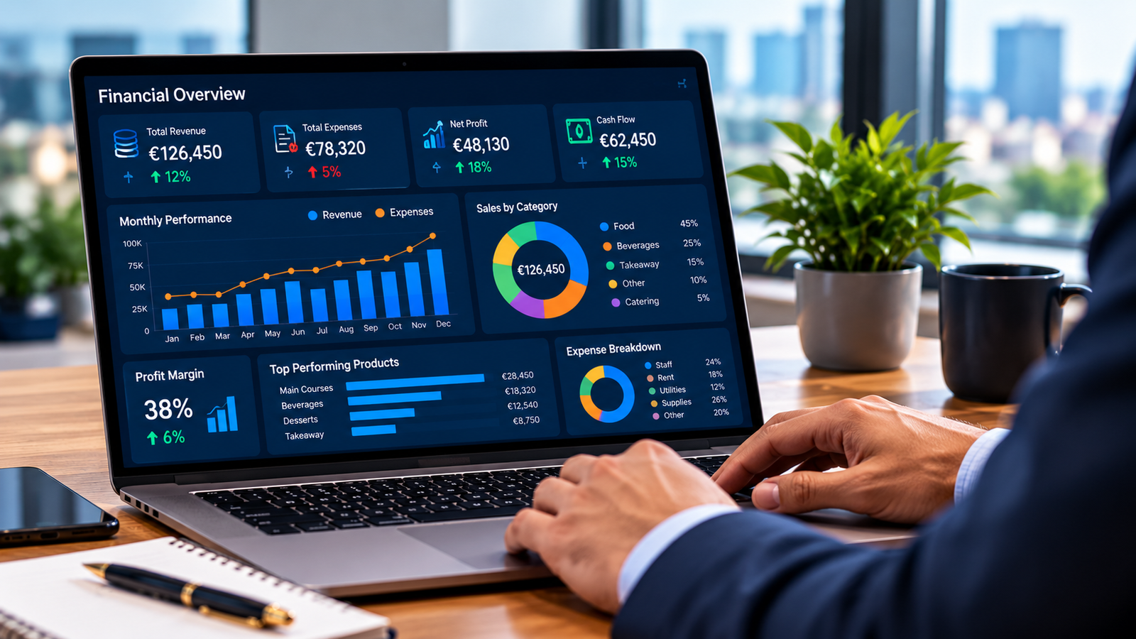 Financial management and business performance analysis